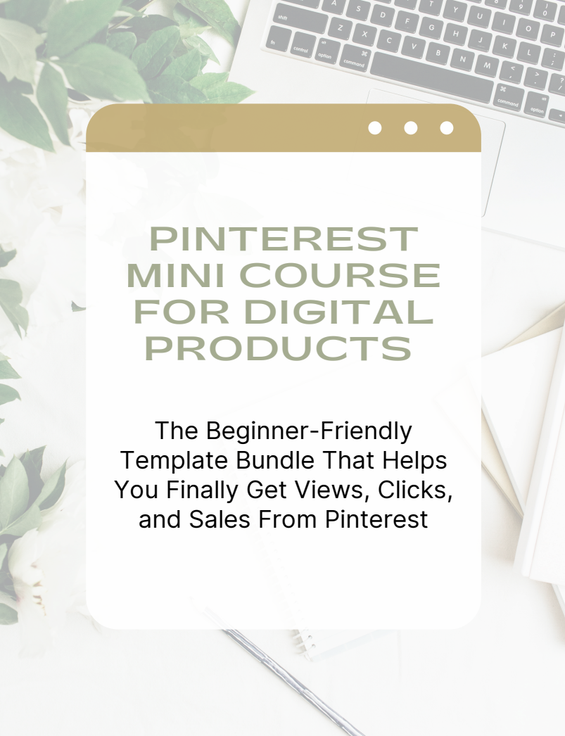 The Pinterest Traffic System | Complete Bundle for Beginner Digital Product Sellers